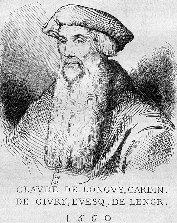 Claude de Longwy - d'après unancieb dessin du cabinet des estampes - par Chevignard